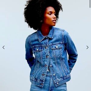 Madewell classic jean jacket sz M